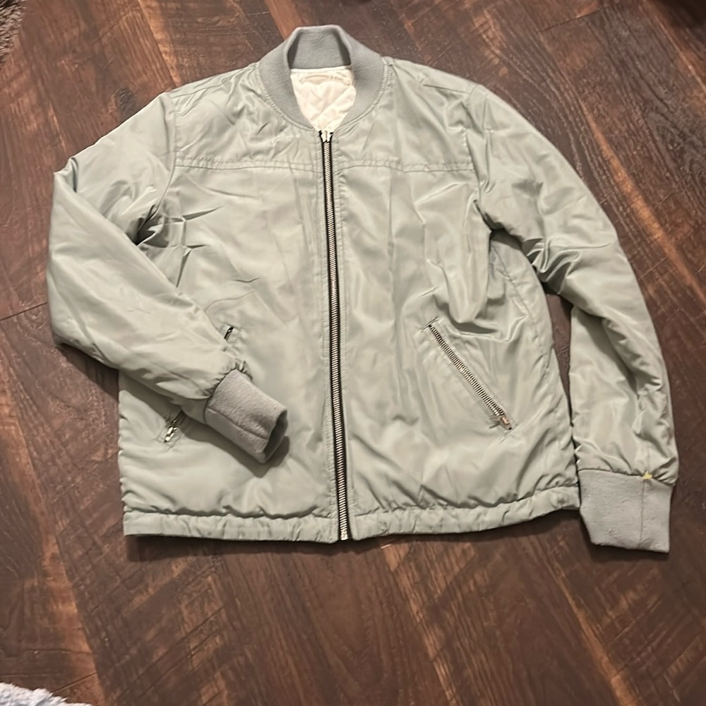 Abercrombie & Fitch Reversible bomber jacket women’s small